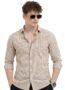 MANSLOOK TURN Men’s Casual Printed Striped Stylish Latest Formal Plus Size Shirt for Men