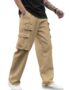 MANSLOOK Cargo for Men || Cotton Cargo Pant || Drawstring Waist Pant (Also Available in Plus Sizes) (38-41)