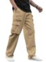 MANSLOOK Cargo for Men || Cotton Cargo Pant || Drawstring Waist Pant (Also Available in Plus Sizes) (38-41)