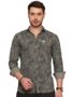 MANSLOOK Man Printed Pure Cotton Slim Fit Casual Shirt