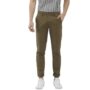 MANSLOOK Indian Garage Co Men Slim Fit Solid Mid-Rise Stretchable Chinos Cloud Grey