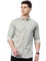 MANSLOOK Man Custom Abstract Printed Pure Cotton Slim Fit Casual Shirt