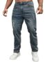 MANSLOOK for Men | Distressed Denim Pants with Slim Tapered Fit & Washed Look (Comfort-Tarry-U06-U07)