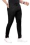 MANSLOOK Lycra Formal Trousers – Smart Fit Office Wear Pants with Elastic Waistband & Zip Fly