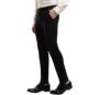MANSLOOK STUFFCotton Blend Tailored Fit Flat-Front Pants for Men – Stretch Fabric, Durable Stitching, Professional Business Wear