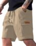 MANSLOOK Authentics Classic Men’s Ribbed Polycotton Relaxed Fit Cargo Stretch Shorts || Half Pant with Drawstring & 4 Pockets || Lightweight & Quick Dry || Men Shorts Casual ||Shorts Pant for Men