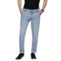 MANSLOOK Indian Garage Co Men’s Slim Fit Mid Rise Solid Mid-Rise Stretchable Jeans