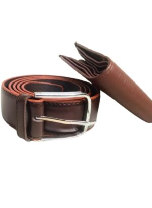 mens wallet combo belt