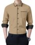 MANSLOOK Full Sleeve Shirt, Casual Wear