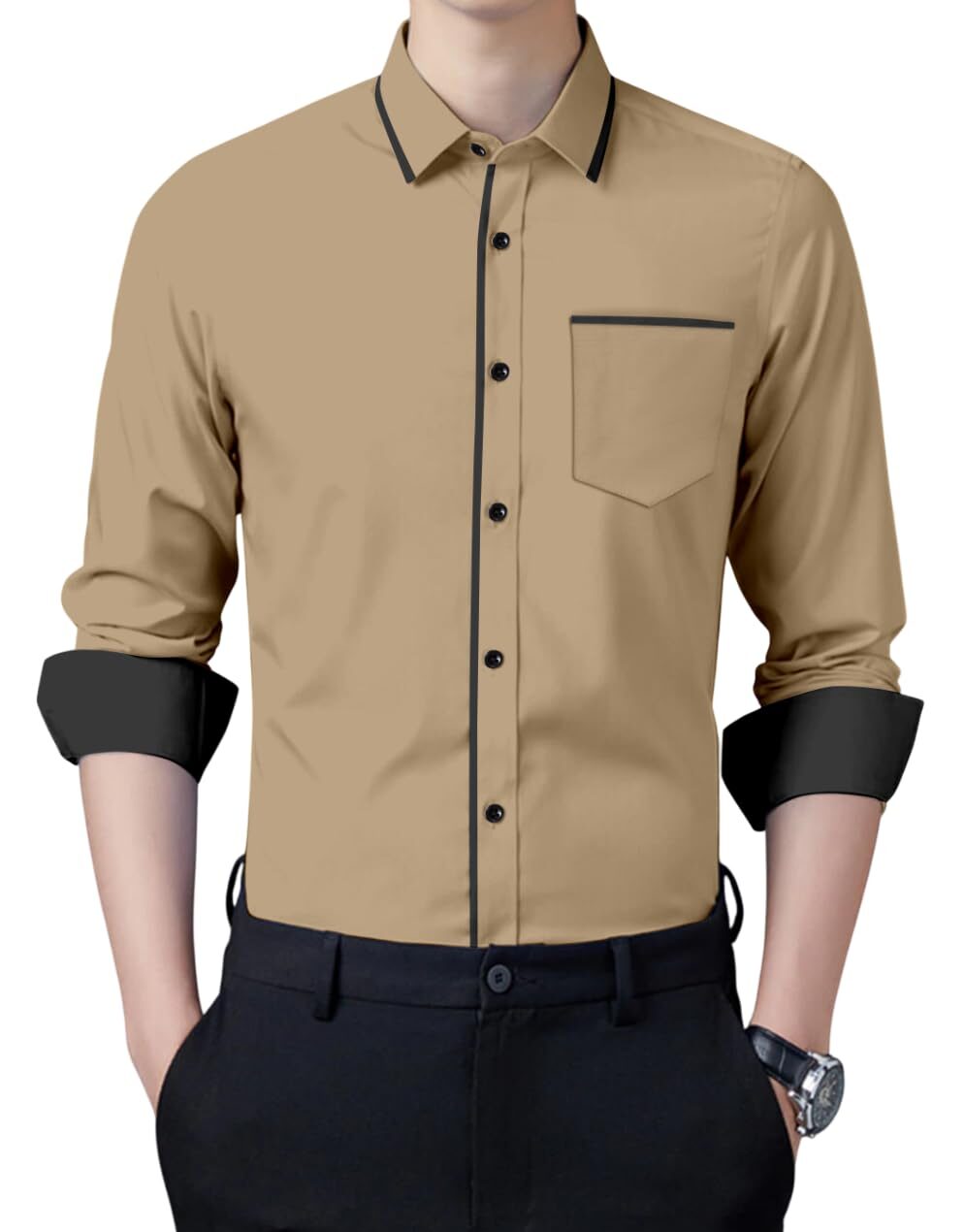 menʼs casual shirts
