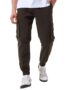 MANSLOOK Men’s Solid Oversized Fit Cotton Blend Cargo Jogger Pants