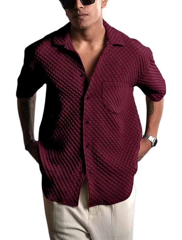 menʼs casual shirts