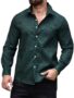 MANSLOOK Slim Fit Paisley Print Long Sleeve Button Down Shirt