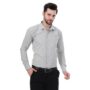 MANSLOOK Austin Men’s Cotton Blend Shirt |Slim Fit Formal Shirt with Pocket |Plain | Long Sleeve Spread Collar | Casual Wear Regular Fit Shirt