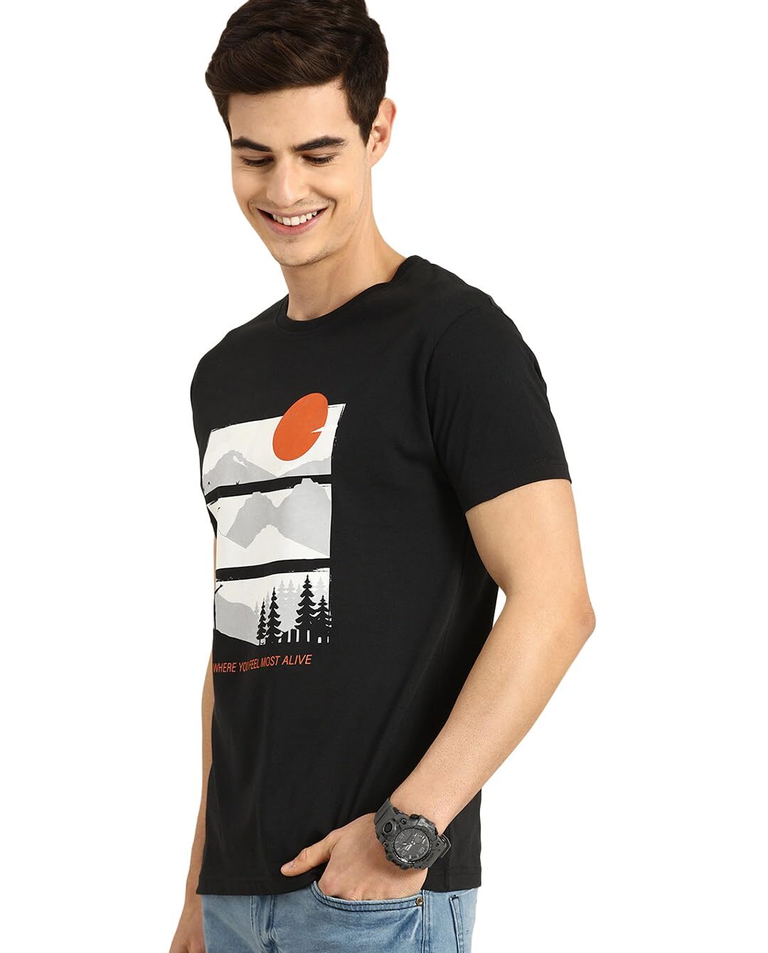mens printed tshirt
