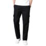 MANSLOOK Men’s Polyester Blend Casual Cargo Trousers Pants, Designed for Everyday Casual Wear and Outdoor Activities