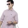 MANSLOOK Indian Garage Co Men’s Cotton Regular Fit Solid Full Sleeves Spread Collar Casual Shirt
