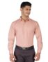 MANSLOOK & FORMALS by CAMBRIDGE Men’s Slim Fit Solid Formal Shirt | Full Sleeves, Spread Collar | Premium Polyester Cotton Blend | Classic Business & Office Wear
