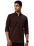 MANSLOOK Man Comfort Slim Fit Solid Pure Cotton Self Design Casual Shirt