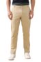 MANSLOOK Lingo Men Beige Solid Straight Fit Chinos