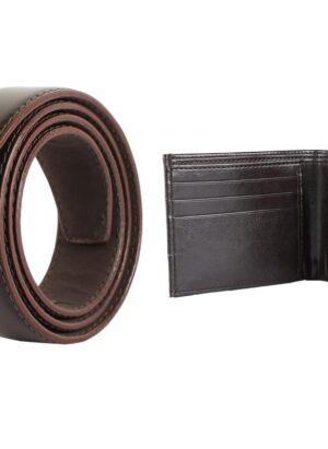 mens wallet combo belt
