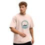 MANSLOOK Men’s Cotton Oversized Fit T-Shirt