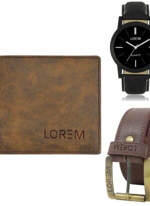 mens wallet combo belt