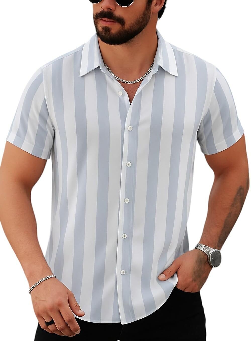 menʼs casual shirts