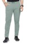 MANSLOOK Men’s Casual Textured Regular Fit Trousers, Formal Pants with Button Closure, Side Pockets, Polyester Trouser for Men