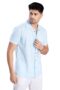 MANSLOOK Men’s Slim Fit Linen Half Sleeves Cotton Casual Shirt
