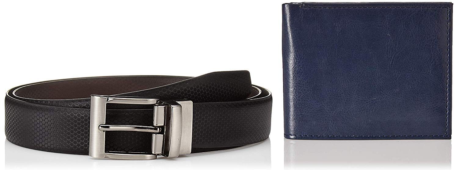 mens wallet combo belt