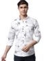 MANSLOOK Man Men’s Cotton Slim Fit Printed Casual Shirt
