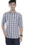MANSLOOK Indian Garage Co Men’s Cotton Slim Fit Checkered Full Sleeves Spread Collar Casual Shirt
