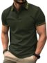 MANSLOOK Tshirt for Man | Polycotton Half Sleeve Mens Tshirt | Polo Casual T Shirt for Man | Perfect for Golf, Travel & Outdoor Casual Look