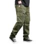 MANSLOOK Men’s Stylish Multi-Pocket Cargo Pants || Casual Fit Pants Trousers || Stylish Trousers for Men || Men’s Cargo (MD501_01_08)