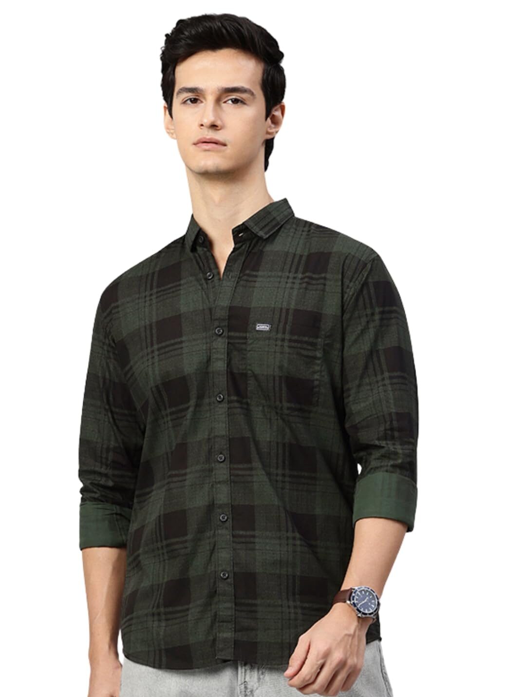 menʼs casual shirts
