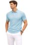 MANSLOOK Men’s Cotton Blend Casual Polo || Half Sleeves Polo T-Shirt for Men (5244)