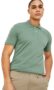 MANSLOOK Men Slim Fit Solid Polo T-Shirt