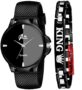 MANSLOOK Premium Digital Men’s Watch (Multicolour Dial Multi Colored Strap)
