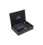 MANSLOOK Rakhi Gift Hamper For Brother – Classic Men’s Combo/Gift Set Of Leather Wallet, Keyring And Rakhi For Brother/Bhaiya.,Blue