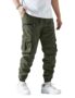 MANSLOOK Cargo for Men || Cotton Cargo Pant || Drawstring Waist Pant (Also Available in Plus Sizes) (34-37)