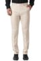 MANSLOOK Men’s Slub Effect Solid Trouser | Classic Slim Fit Formal Trousers for Men | Slim Fit Trousers for Men
