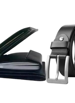 mens wallet combo belt