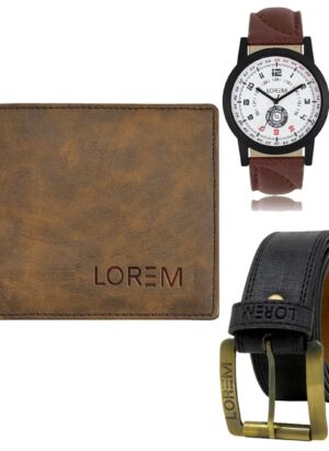 mens wallet combo belt