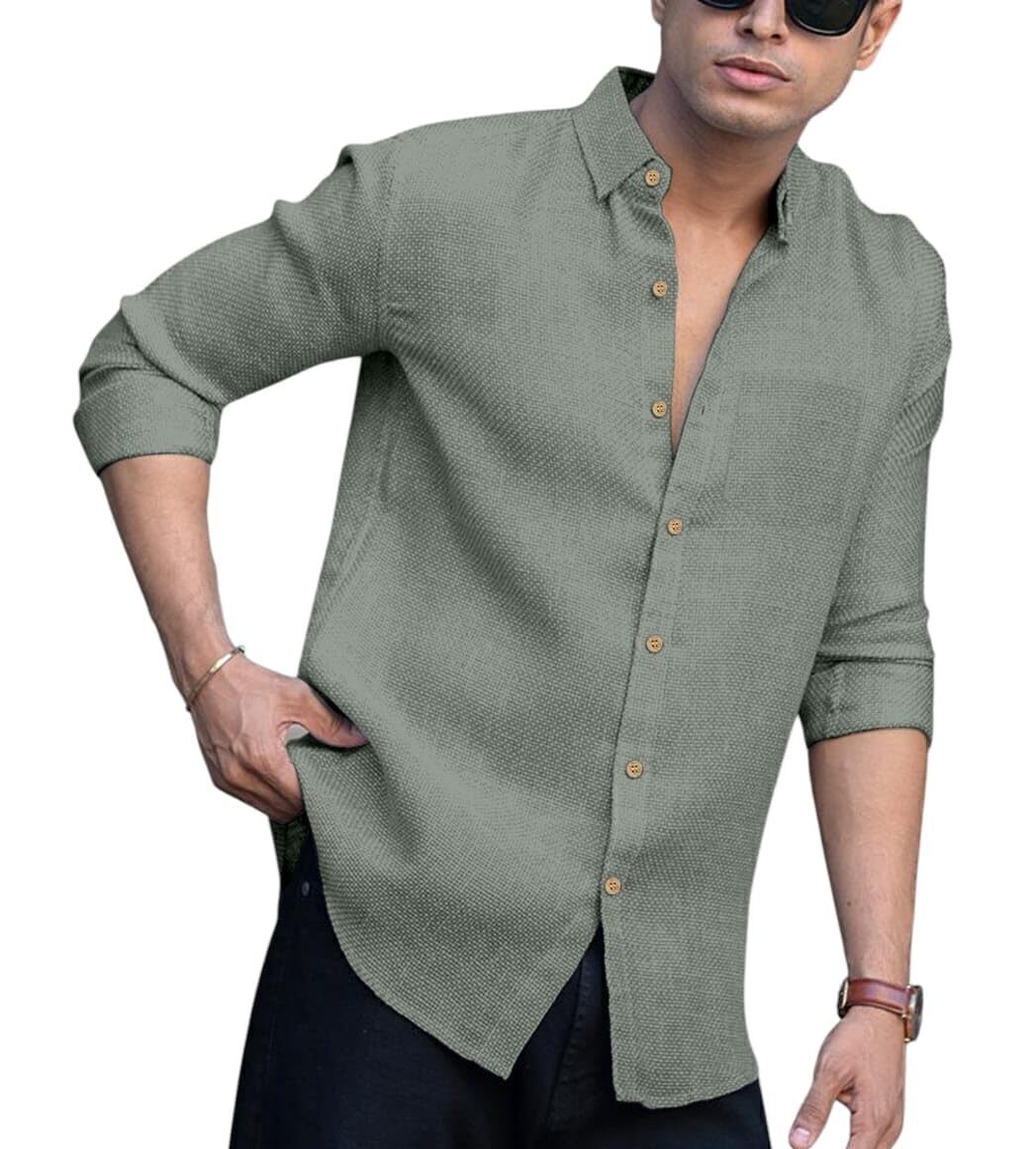 menʼs casual shirts