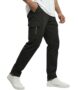 MANSLOOK Men’s Cargo Pants with Utility Pockets, Featuring a Relaxed Loose fit for Casual and Workwear. Stylish 6-Pocket Design Ideal for Outdoor wear, Travel