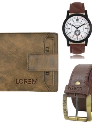 mens wallet combo belt