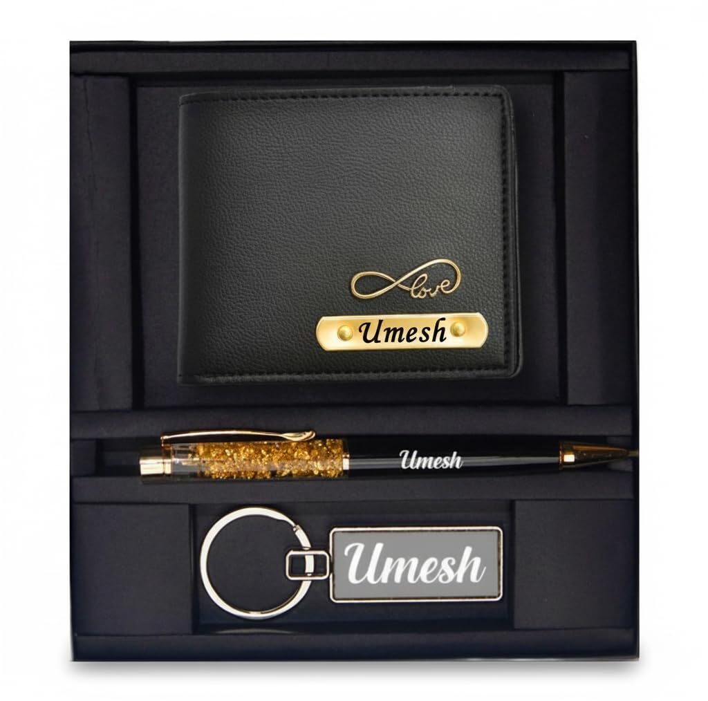 mens wallet combo belt