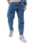 MANSLOOK Indian Garage Co Men Loose Tapered Solid Mid-Rise Jeans