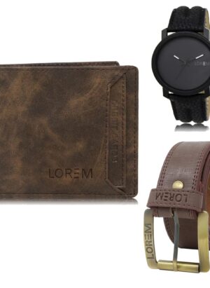 mens wallet combo belt